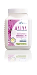 VICOPURA MALVA delicate body care, basisches Pflegebad, Basensalz ,beruhigendes Badesalz, Basenbad für juckende Haut 