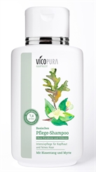 VICOPURA basisches Shampoo pH 7,4, Pflegeshampoo, Volumenshampoo, Basenshampoo, Silikonfreies Haarshampoo 