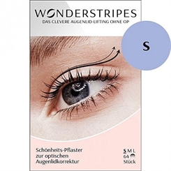Wonderstripes Augenlid Pflaster, transparent 