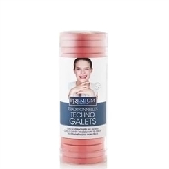 Kosmetex Premium Rosa Wachs-Scheiben, Warmwachs-Taler, Titanium-Rosa Wachstaler ohne Vliesstreifen, 400g 