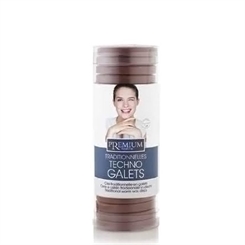 Kosmetex Premium Schokolade Wachs-Scheiben, Warmwachs-Taler, Titanium-Rosa Wachstaler ohne Vliesstreifen, 400g 