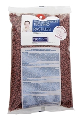 Premium Techno Wachs-Perlen Schokolade Xanitalia für Waxing ohne Vliesstreife, 1000ml 