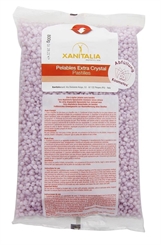 Xanitalia Malve Jasmin Pelables EXTRA Crystal Wachs-Perlen hypoallergen, Kosmetex Waxing ohne Vliesstreife, 800g 