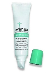 Ovimed Bio-basischer Lippenbalsam, zur Pflege trockener, spröder Lippen, 8ml 