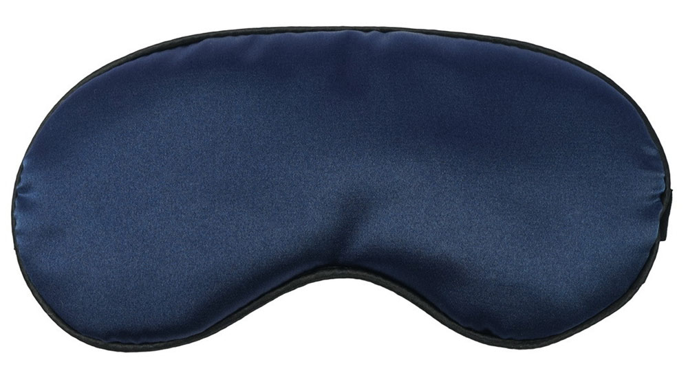 2 Stück Seiden-Schlafmasken - Verstellbar, Bequem, Für Reisen & Nickerchen