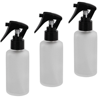 3 Stück Leere Glas-Sprühflaschen 50 Ml Von Kosmetex – Klarglas Mit Zerstäuberkopf Für DIY-Kosmetik