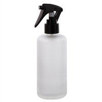 Mattglas-Sprühflasche 100 Ml Mit Silbernem Pumpzerstäuber – Leer, Ideal Für DIY-Kosmetik & Pflege