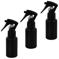 3x Glas-Sprühflaschen 50 Ml Mit Zerstäuber - Leer, Ideal Für DIY-Kosmetik & Pflege
