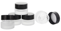 Klarglastiegel Mit Schraubdeckel, 5 Ml – Leere Glasdose Für Cremes, Salben, DIY-Kosmetik, 5 Stück